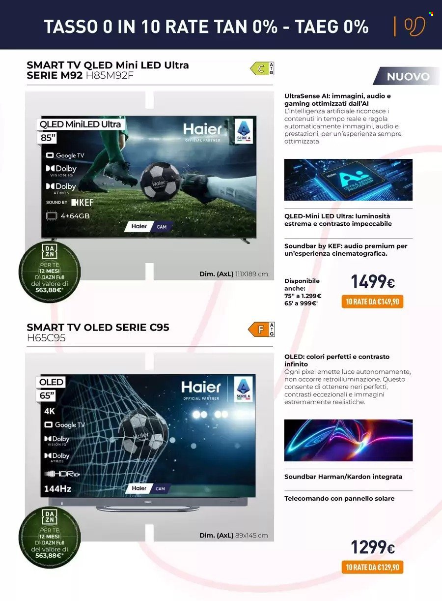 Volantino UNIEURO - Speciale Haier