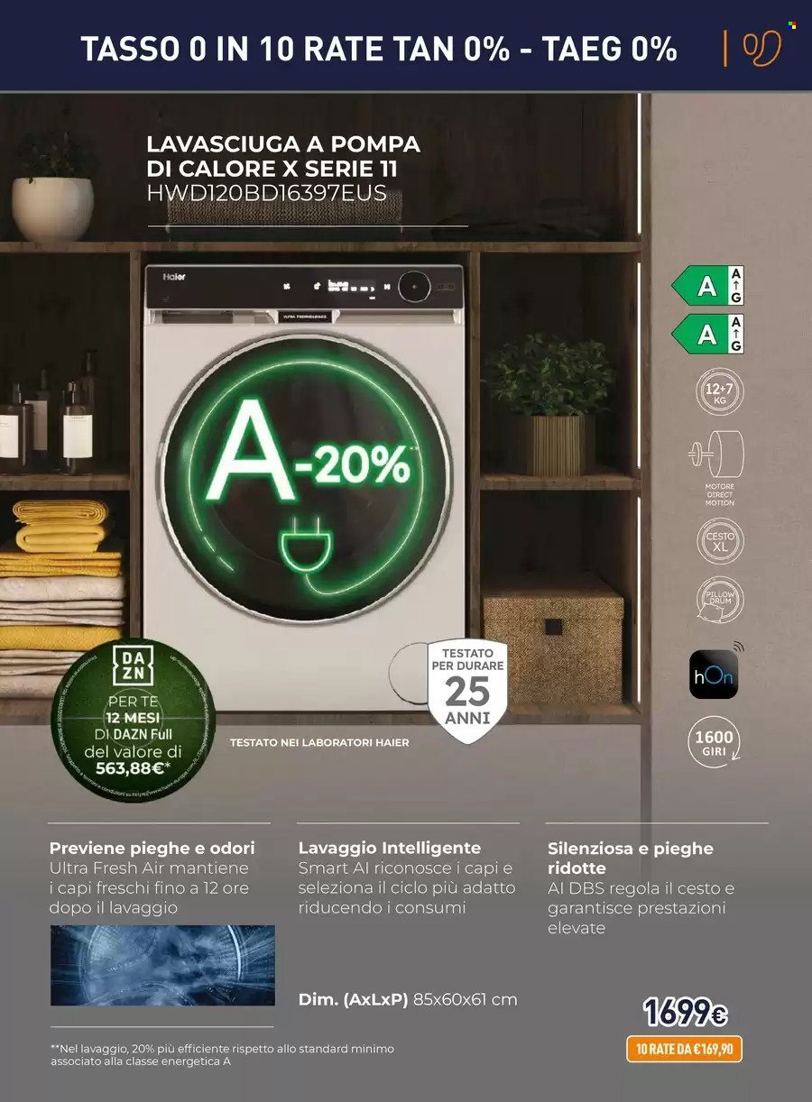 Volantino UNIEURO - Speciale Haier