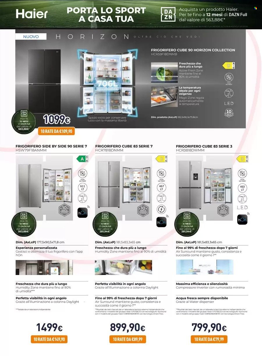 Volantino UNIEURO - Speciale Haier