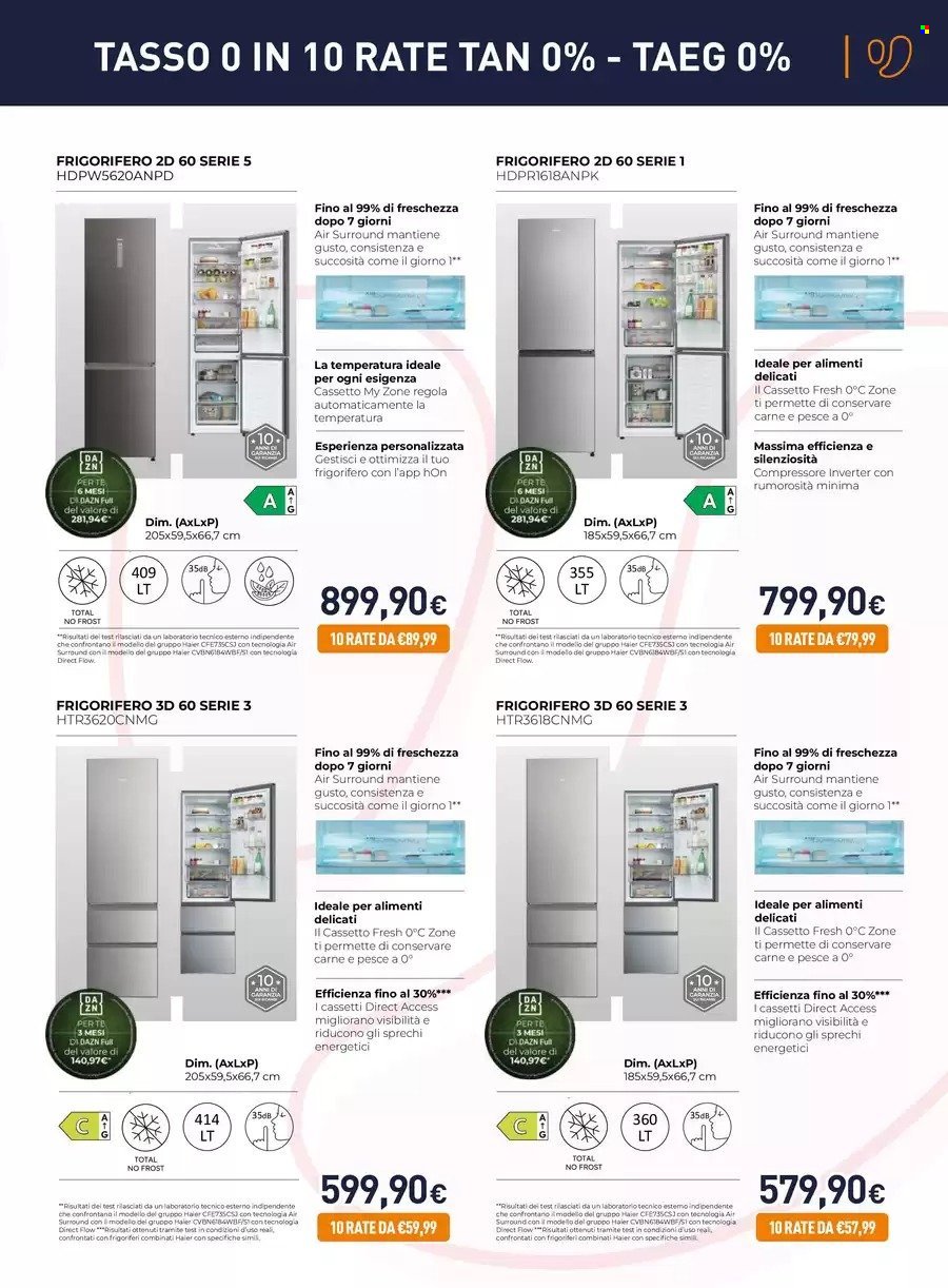 Volantino UNIEURO - Speciale Haier