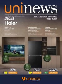Volantino UNIEURO - Speciale Haier