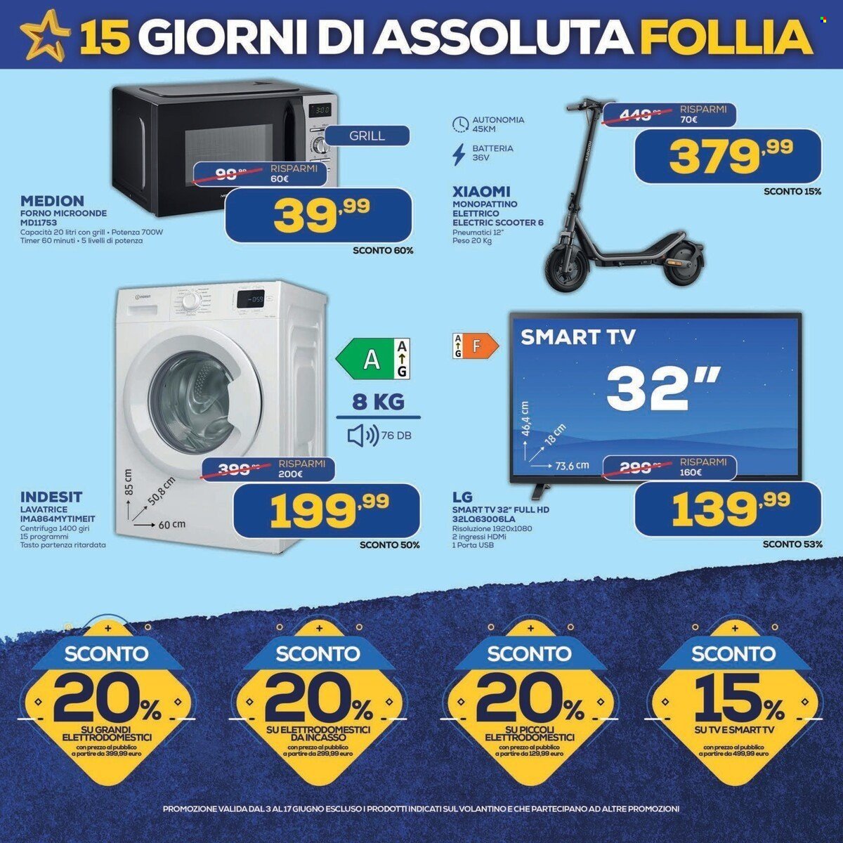 Volantino EURONICS - 15 GIORNI DI ASSOLUTA FOLLIA