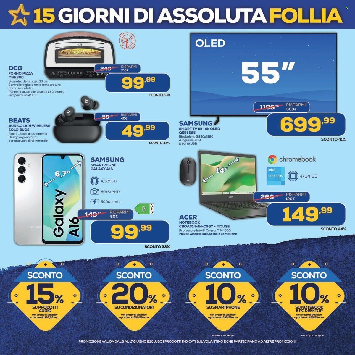 Volantino EURONICS - 15 GIORNI DI ASSOLUTA FOLLIA
