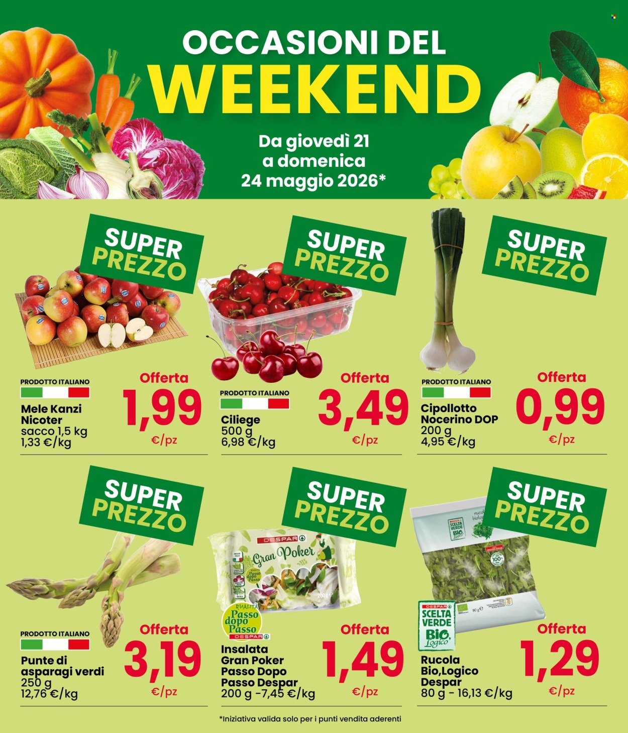 Volantino EUROSPAR - Fresche Occasioni (2026-05-21 - 2026-05-24)