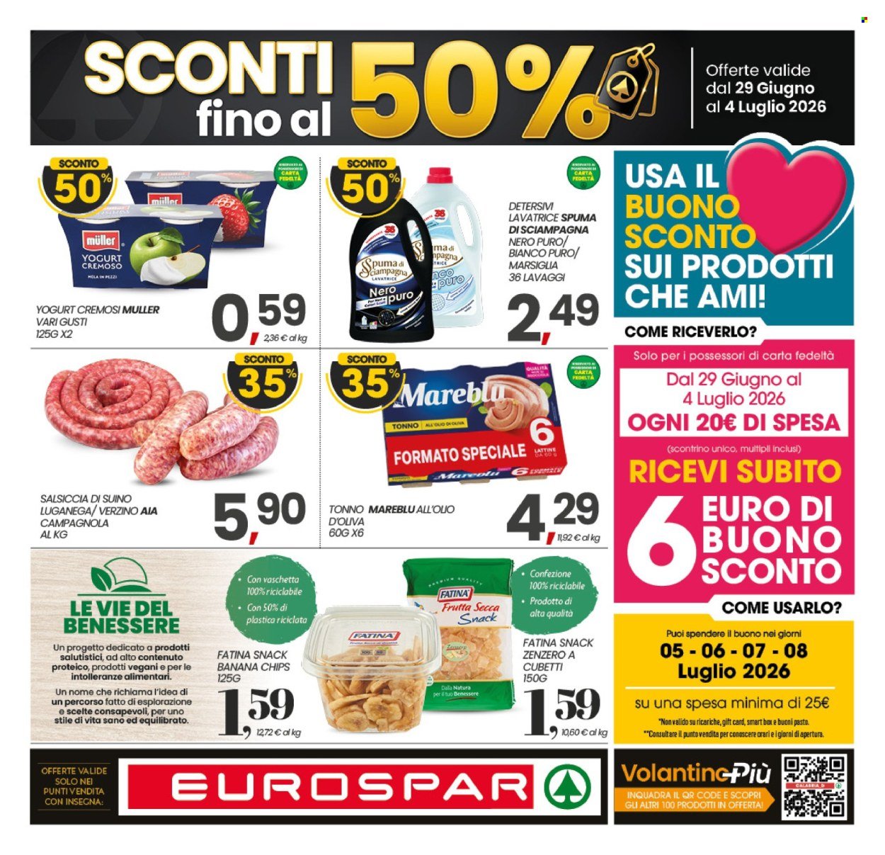 Volantino EUROSPAR - Da lunedì 29 giugno 2026