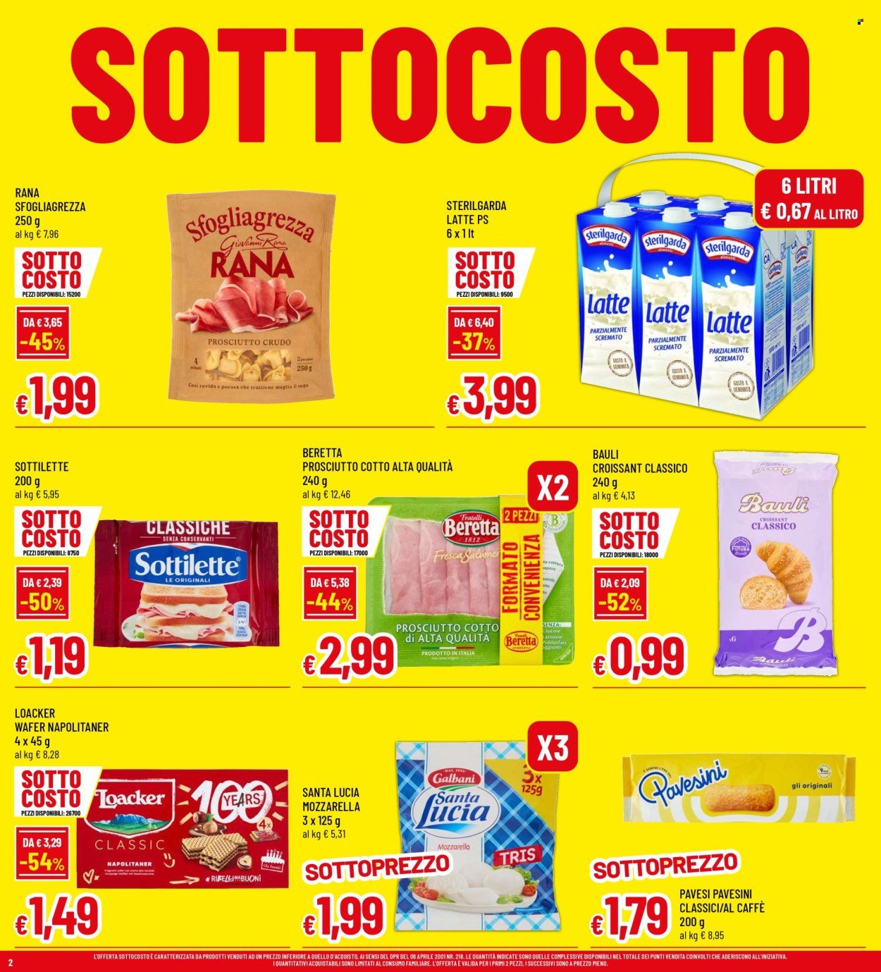 Volantino FAMILA - SOTTOCOSTO