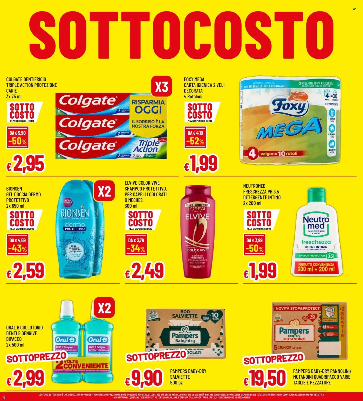 Volantino FAMILA - SOTTOCOSTO