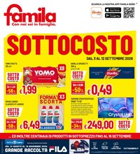 Volantino FAMILA - SOTTOCOSTO