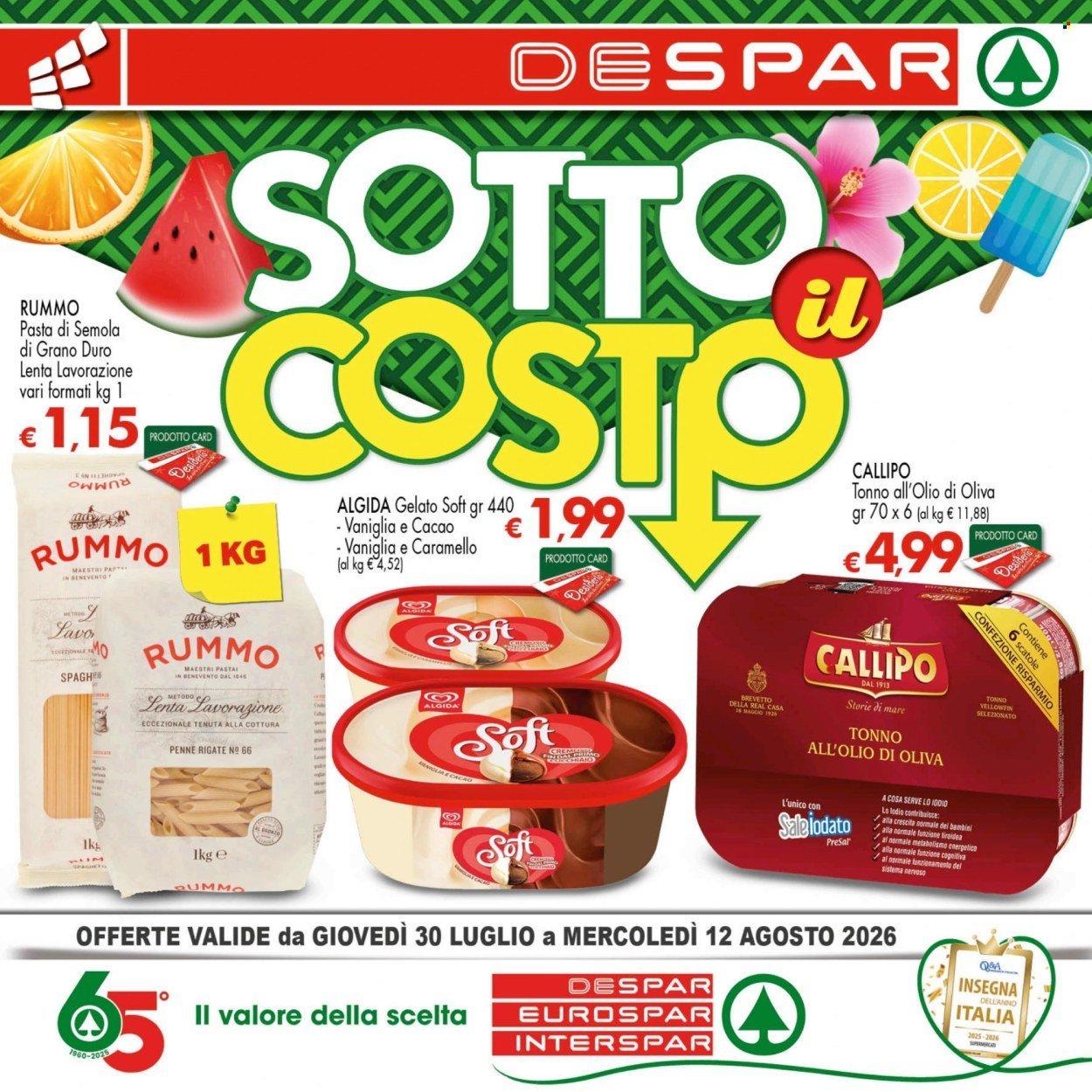 Volantino DESPAR - Da giovedì 30 luglio 2026