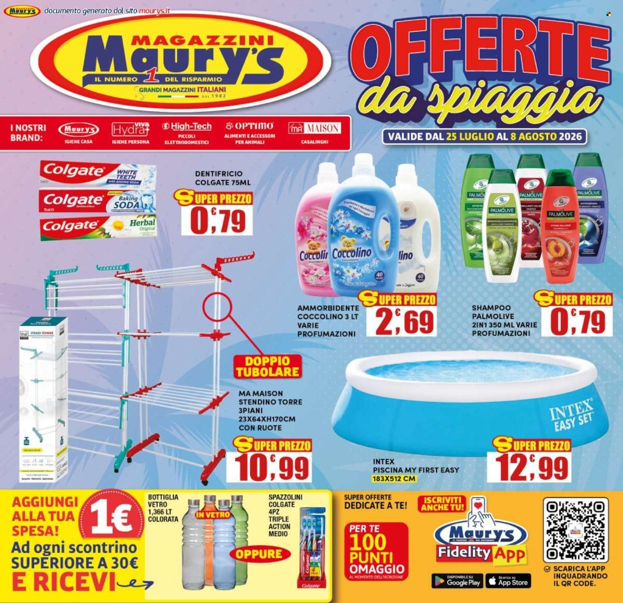 Volantino MAURY'S - Da sabato 25 luglio 2026
