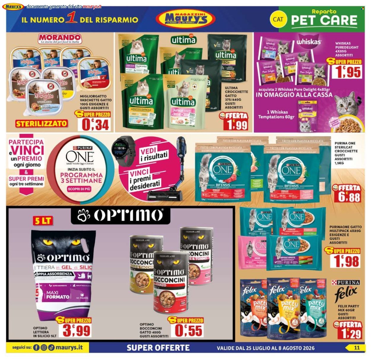 Volantino MAURY'S - Da sabato 25 luglio 2026