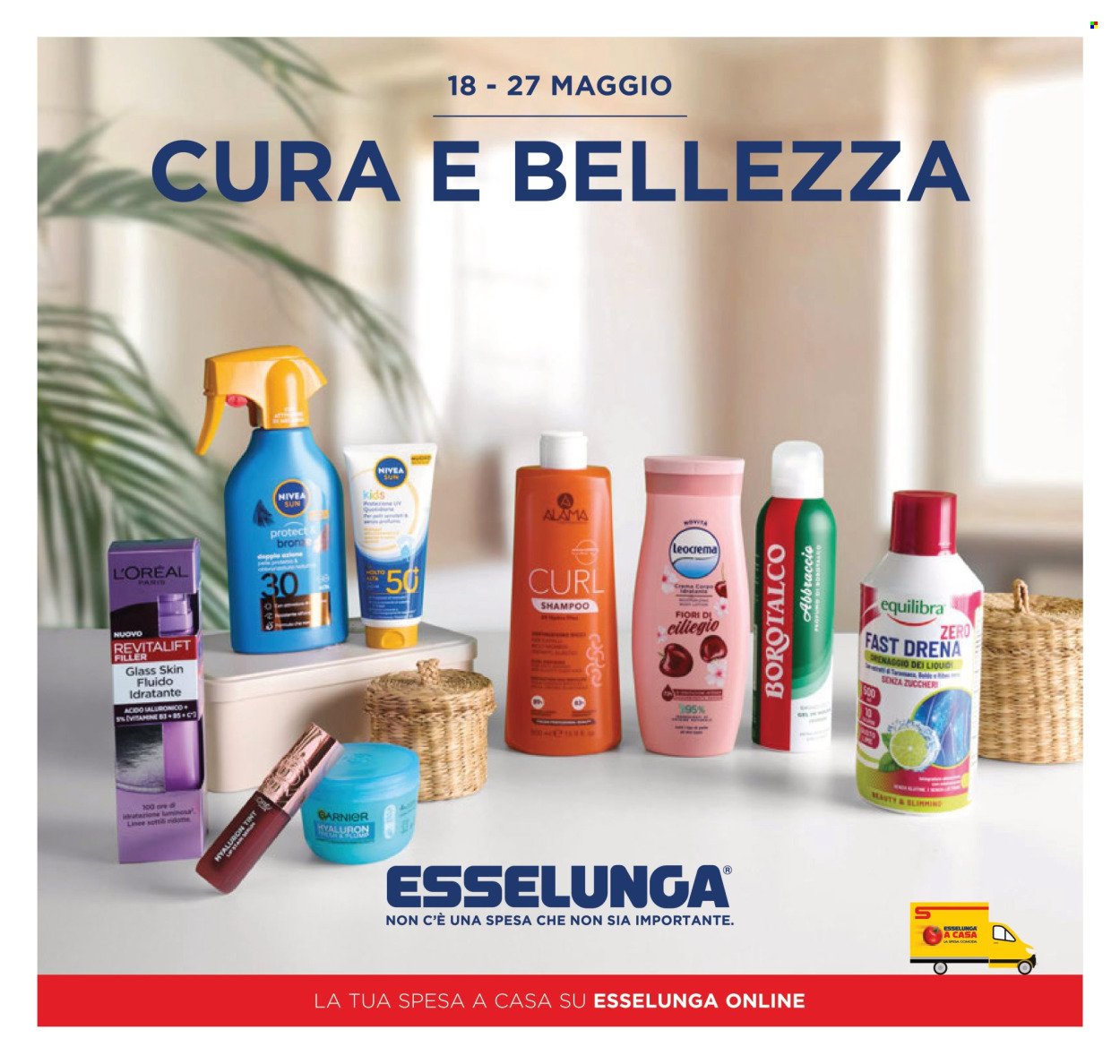 Volantino ESSELUNGA - Cura e Bellezza (2026-05-18 - 2026-05-27)