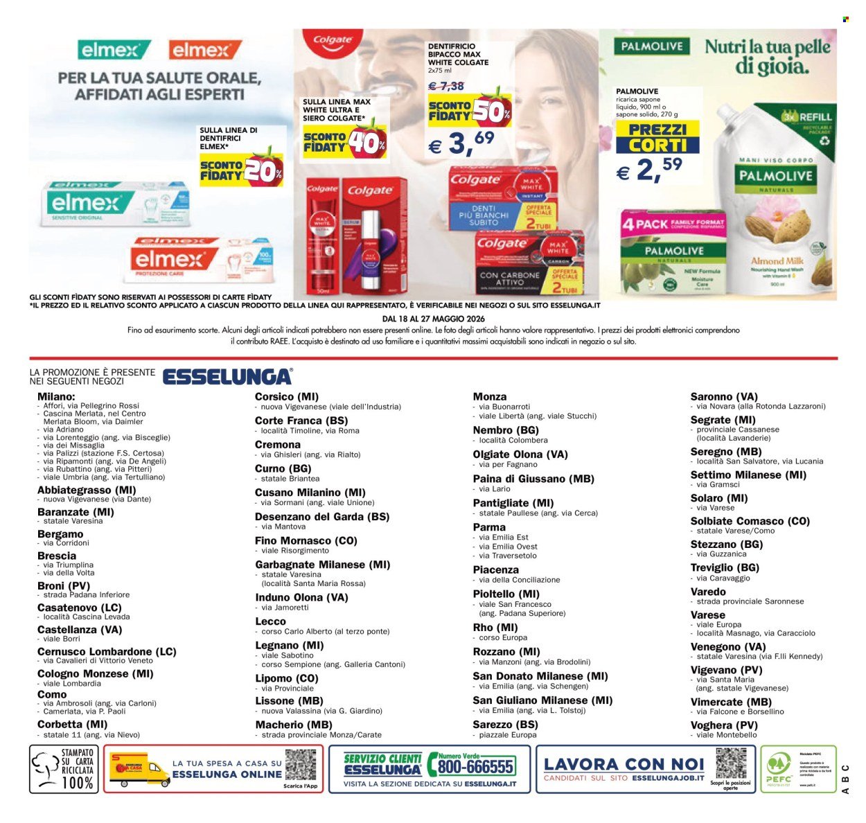 Volantino ESSELUNGA - Cura e Bellezza (2026-05-18 - 2026-05-27)