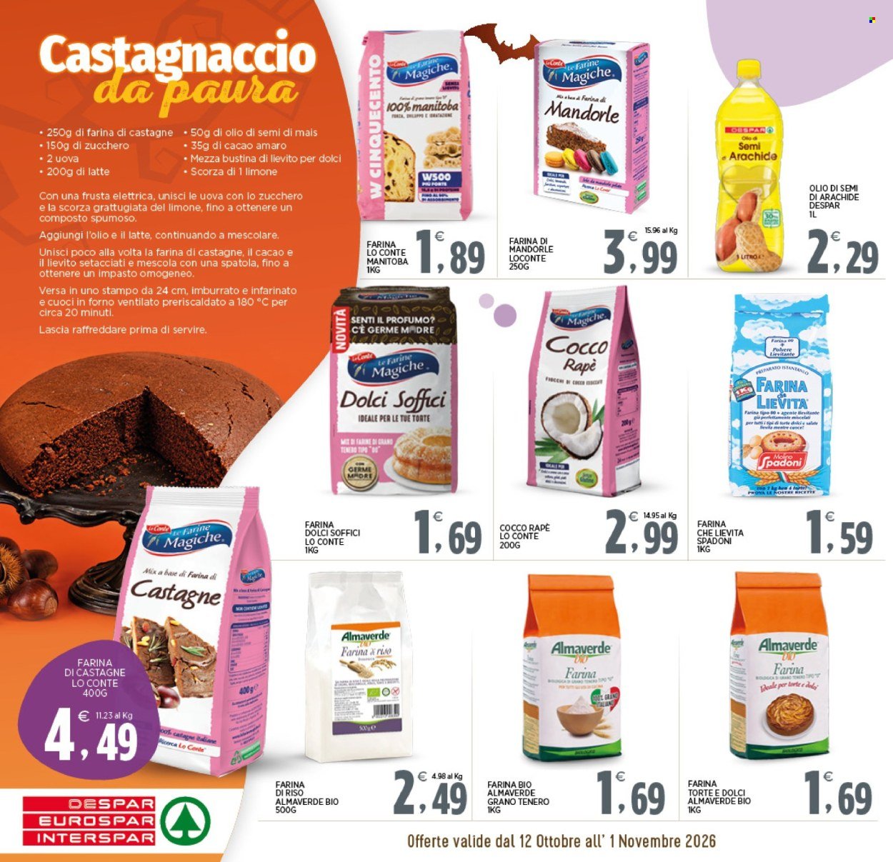 Volantino INTERSPAR - Da lunedì 12 ottobre 2026