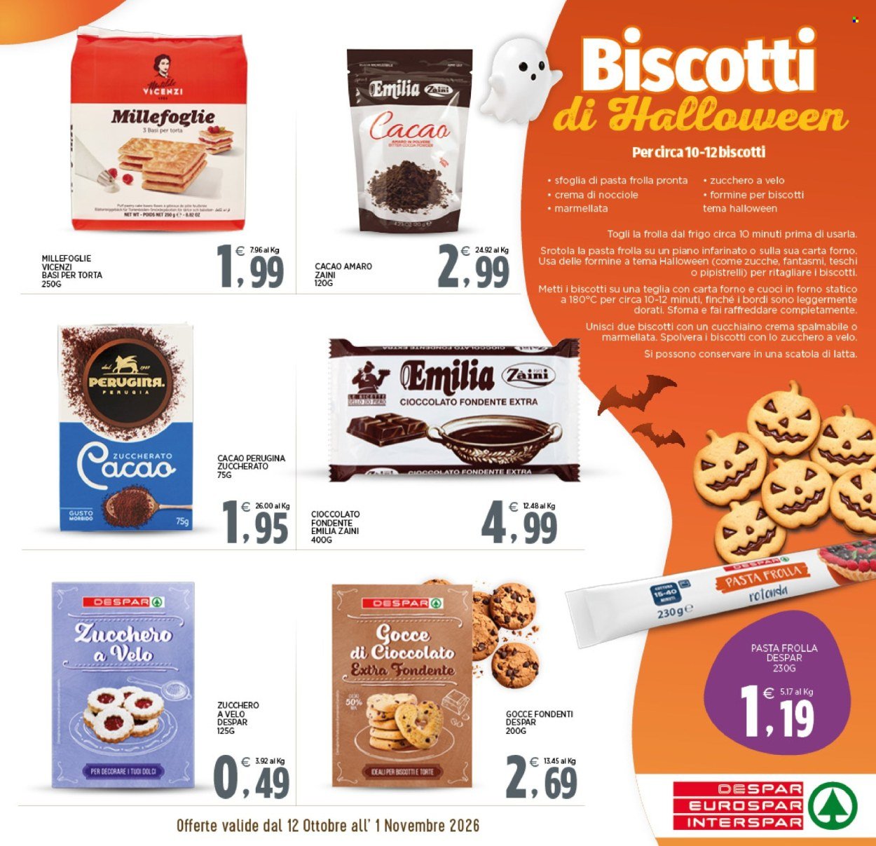 Volantino INTERSPAR - Da lunedì 12 ottobre 2026