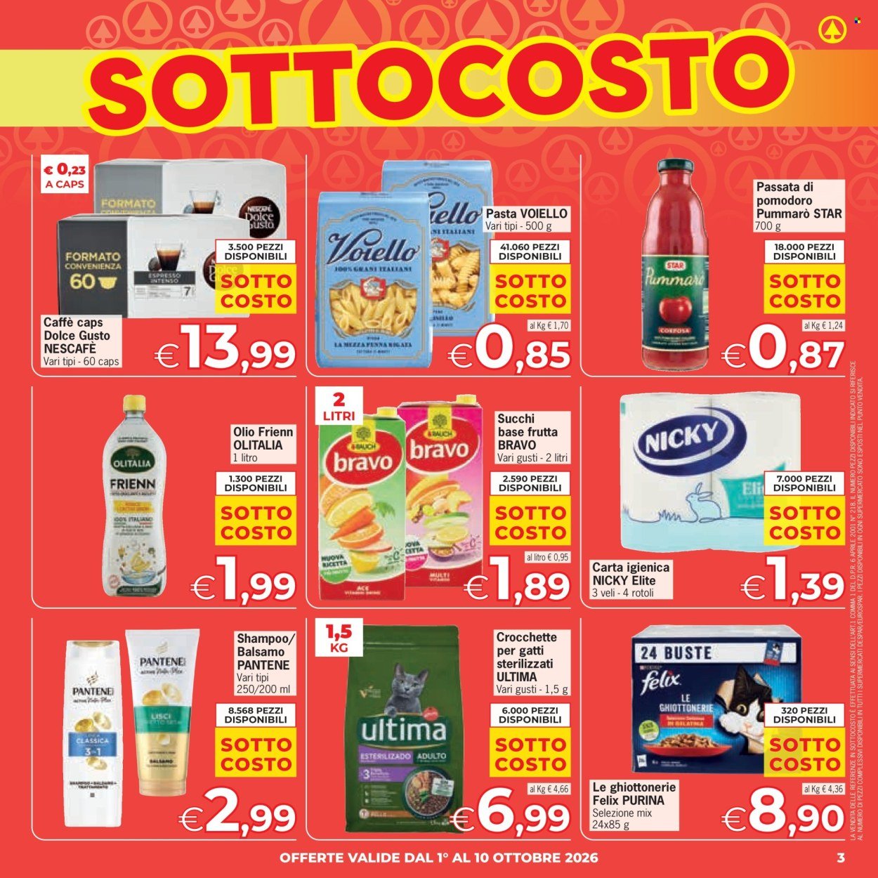 Volantino DESPAR - Sottocosto