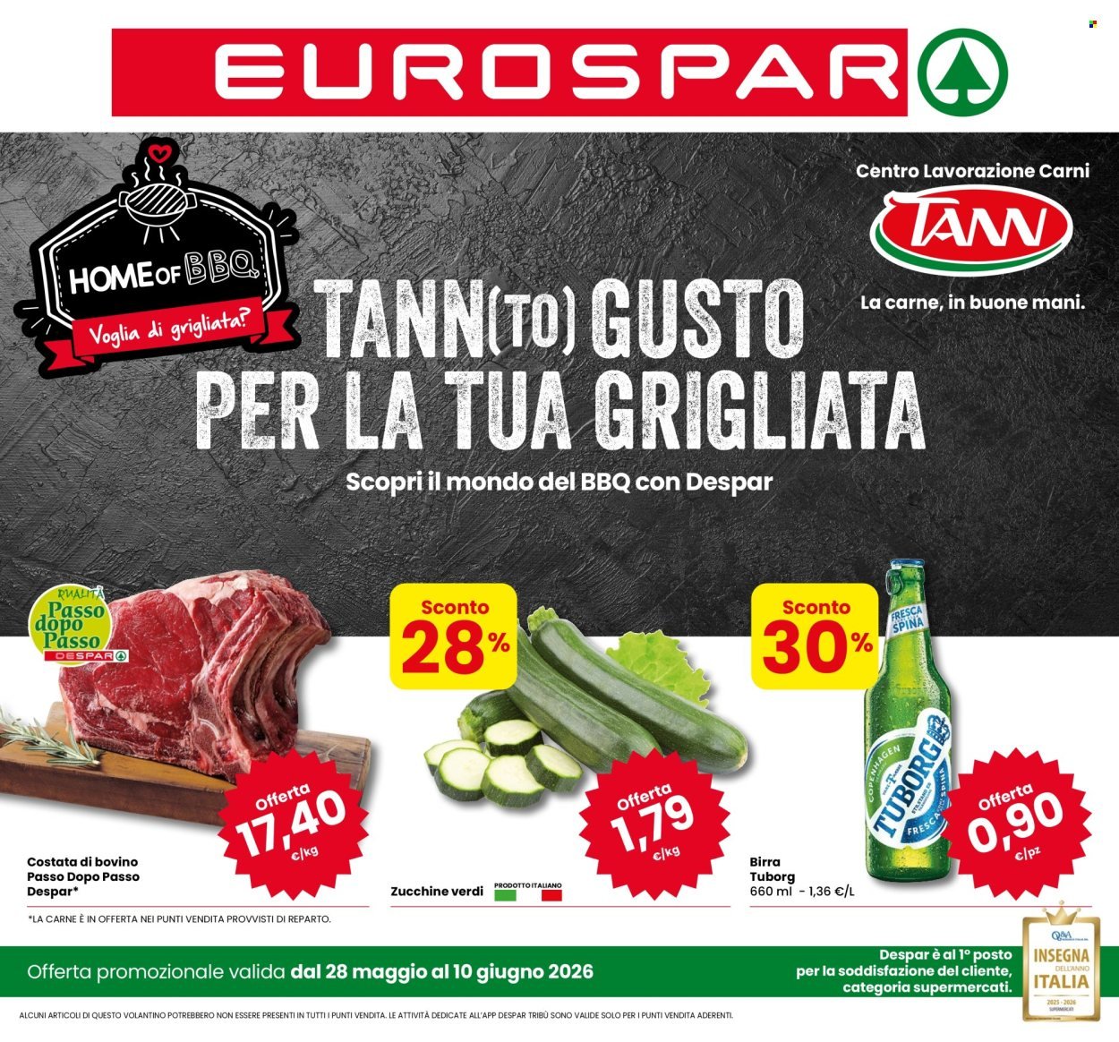 Volantino EUROSPAR - OFFERTE GRIGLIATE (2026-05-28 - 2026-06-10)