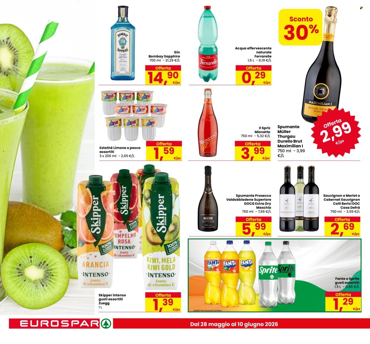Volantino EUROSPAR - OFFERTE GRIGLIATE (2026-05-28 - 2026-06-10)