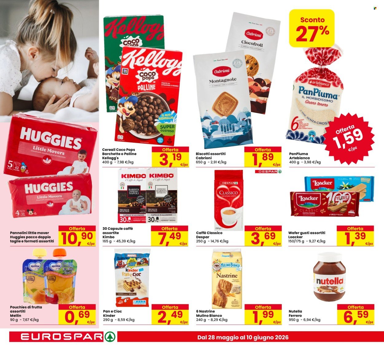 Volantino EUROSPAR - OFFERTE GRIGLIATE (2026-05-28 - 2026-06-10)