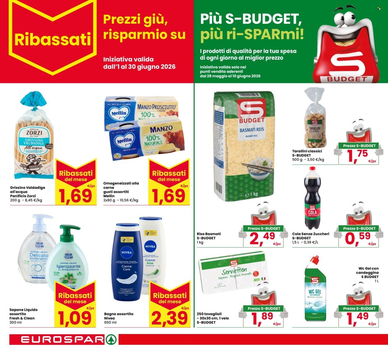 Volantino EUROSPAR - OFFERTE GRIGLIATE (2026-05-28 - 2026-06-10)
