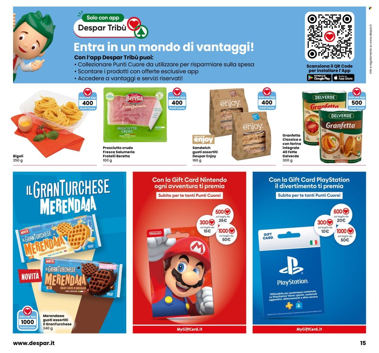 Volantino INTERSPAR - Super Offerte sulle Grandi Marche