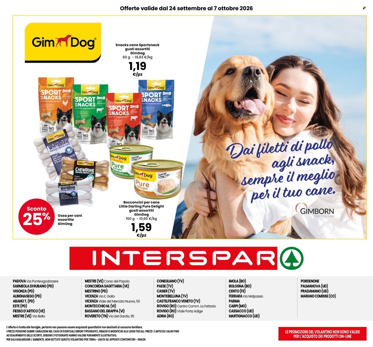 Volantino INTERSPAR - Super Offerte sulle Grandi Marche