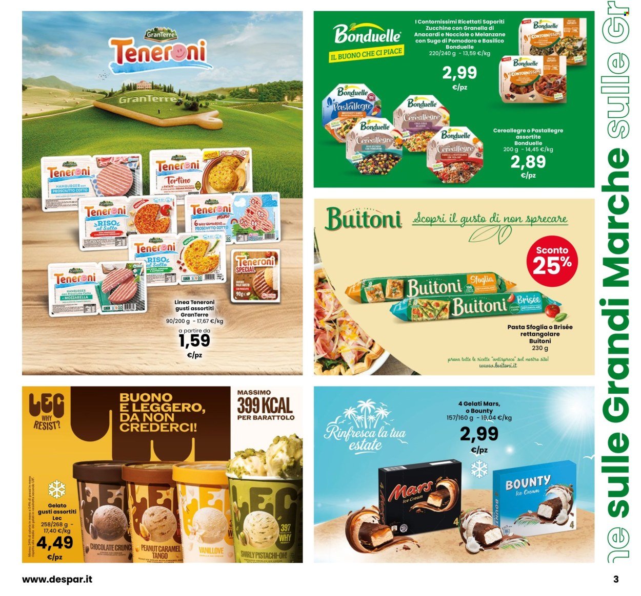 Volantino INTERSPAR - Super Offerte sulle Grandi Marche