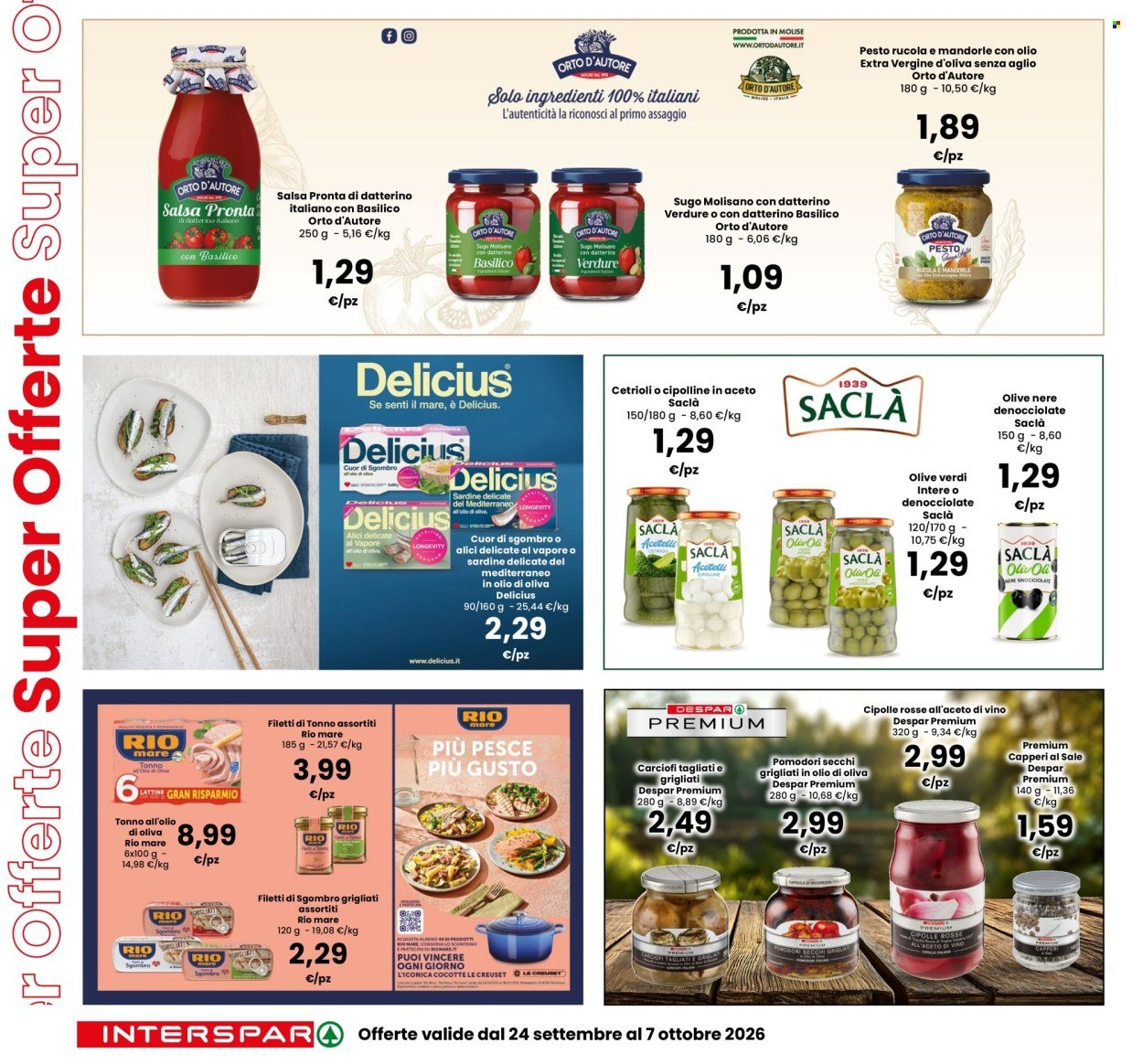 Volantino INTERSPAR - Super Offerte sulle Grandi Marche