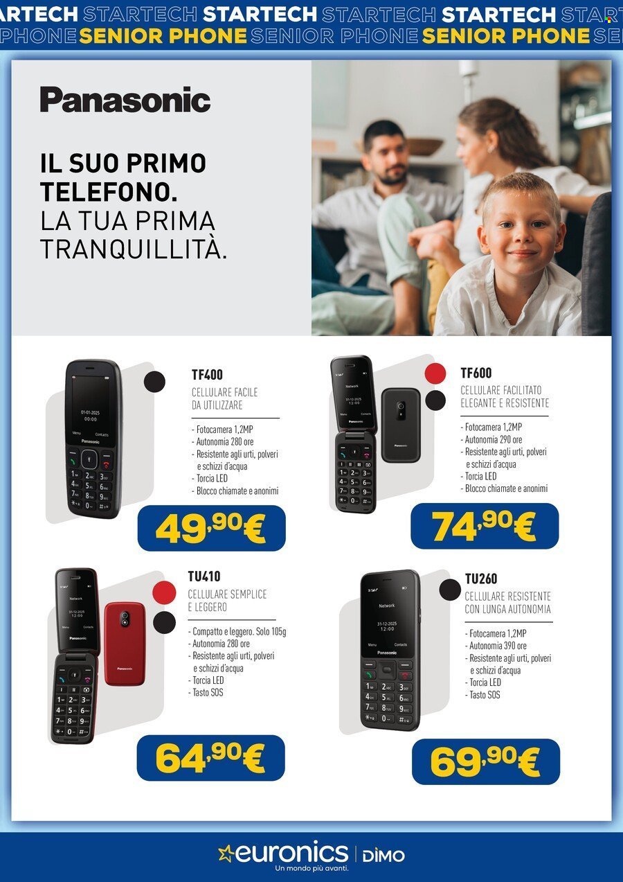 Volantino EURONICS - SPECIALE SENIOR PHONE