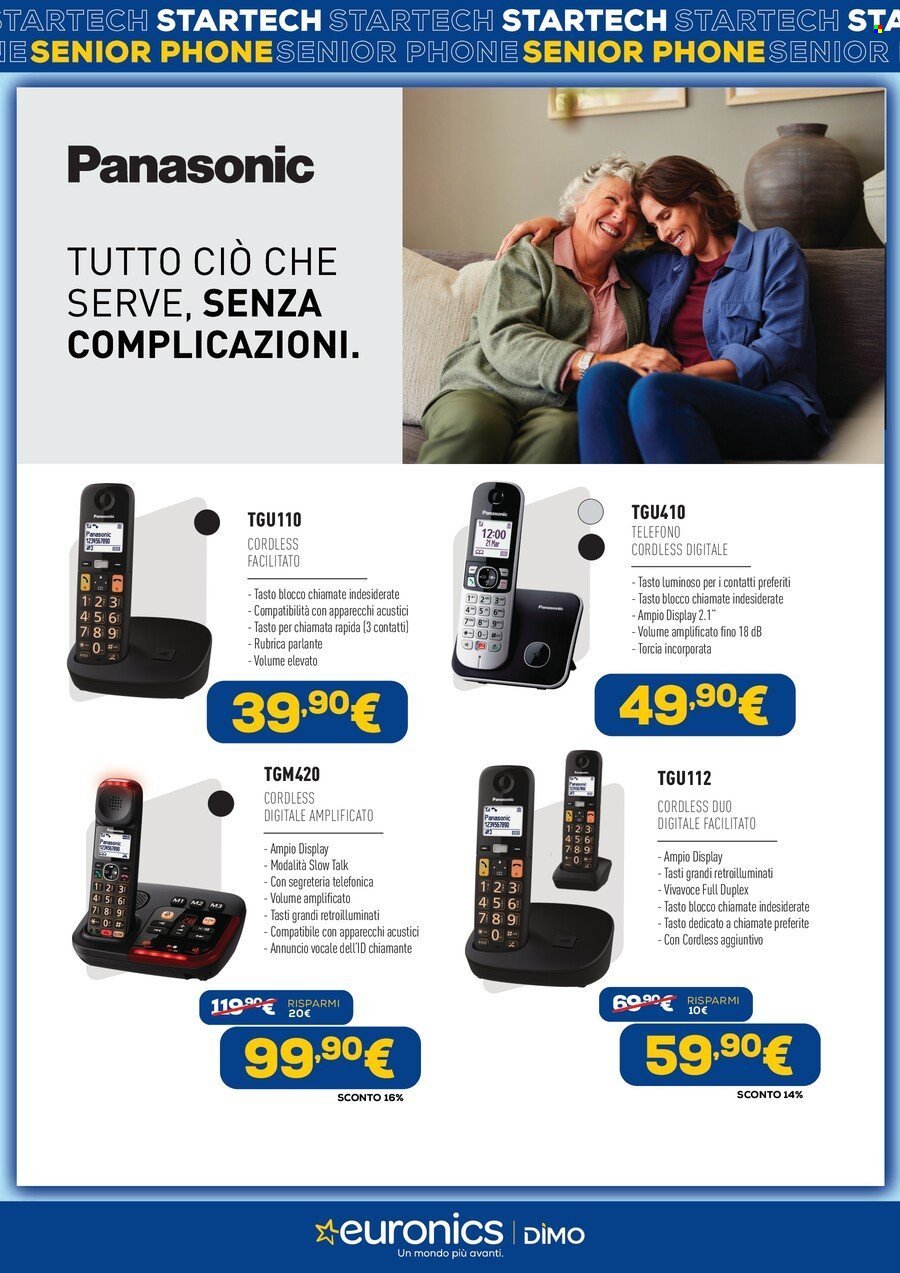 Volantino EURONICS - SPECIALE SENIOR PHONE