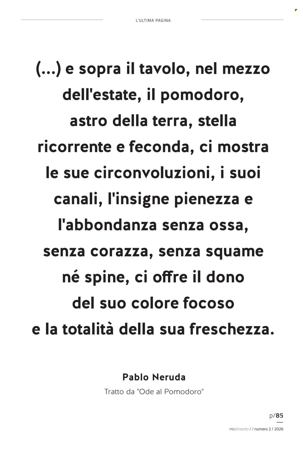 Offerta COAL - Luglio 2026