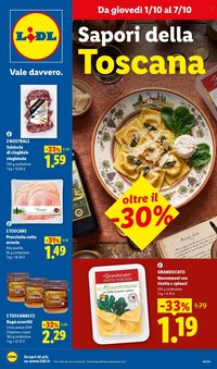 Volantino LIDL - Sapori della Toscana