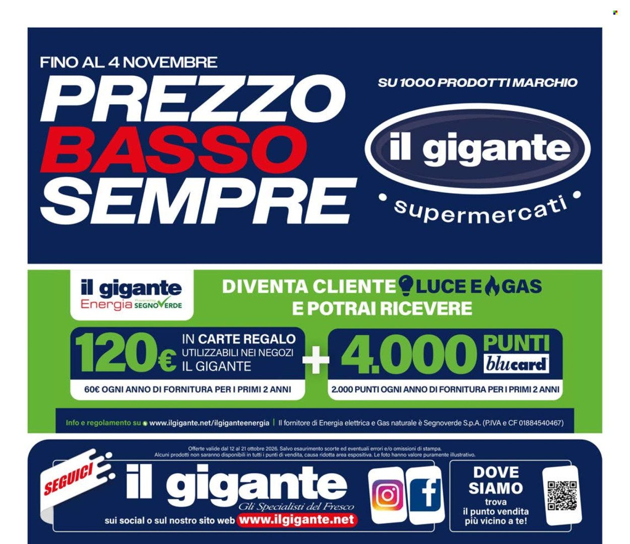 Volantino IL GIGANTE - Spacca i Prezzi