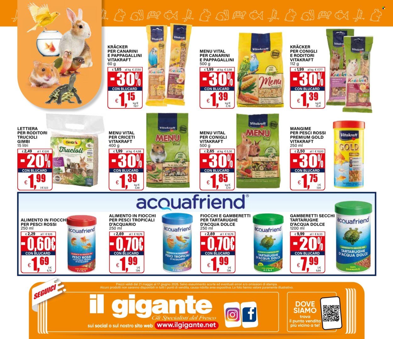 Volantino IL GIGANTE - Pets (2026-05-21 - 2026-06-17)