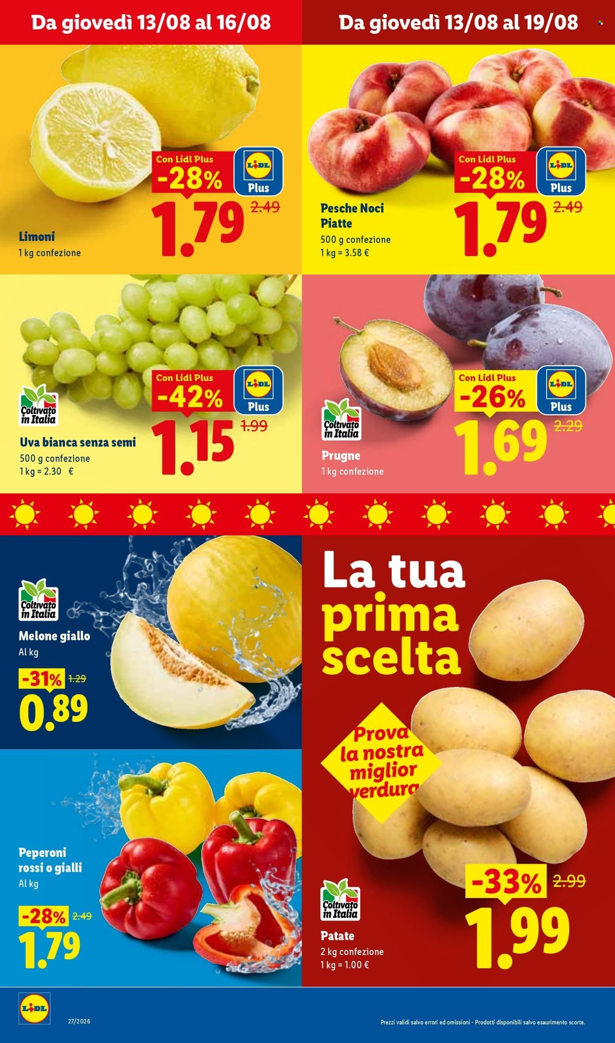 Volantino LIDL - Fresca e conveniente