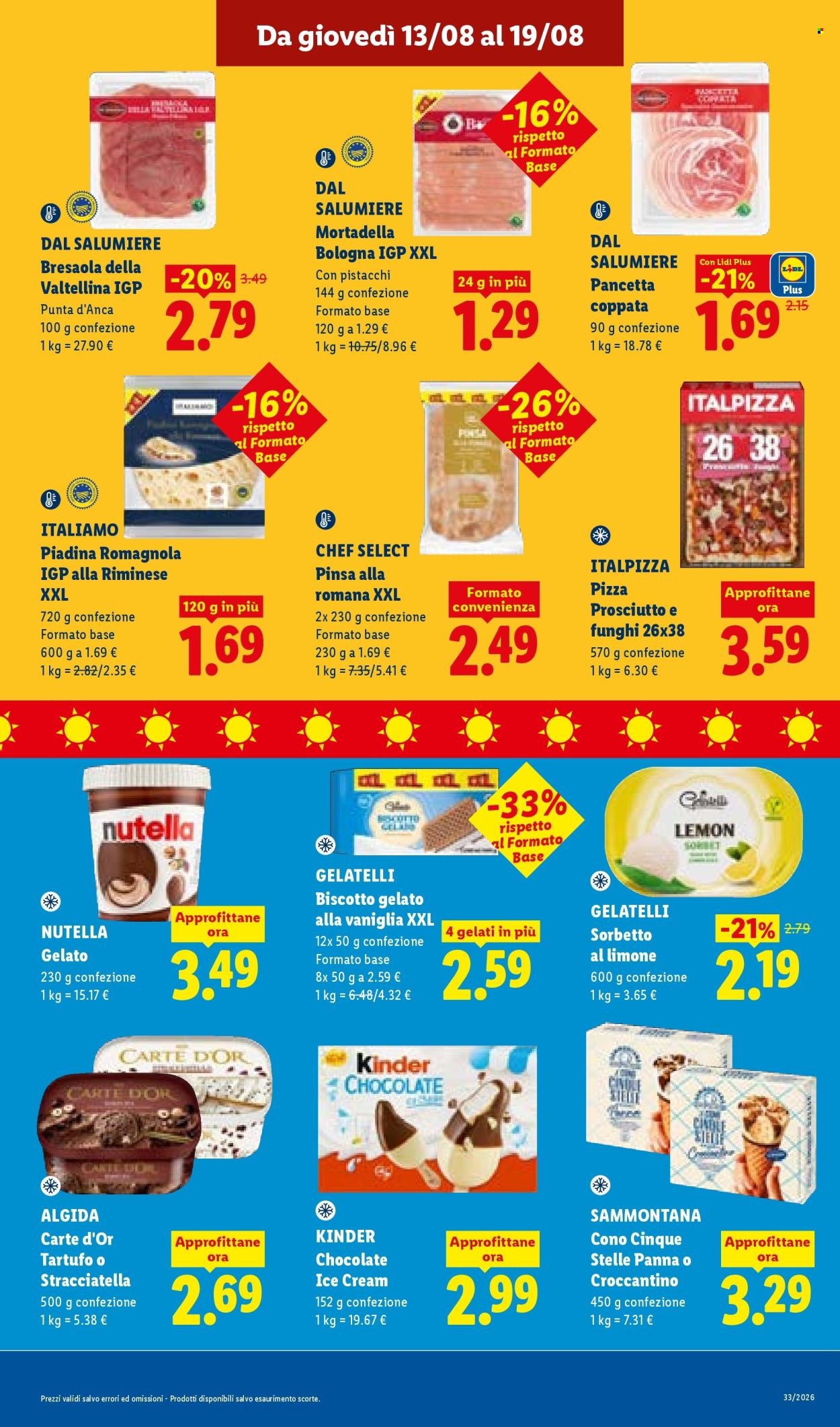 Volantino LIDL - Ferragosto fino al -50%