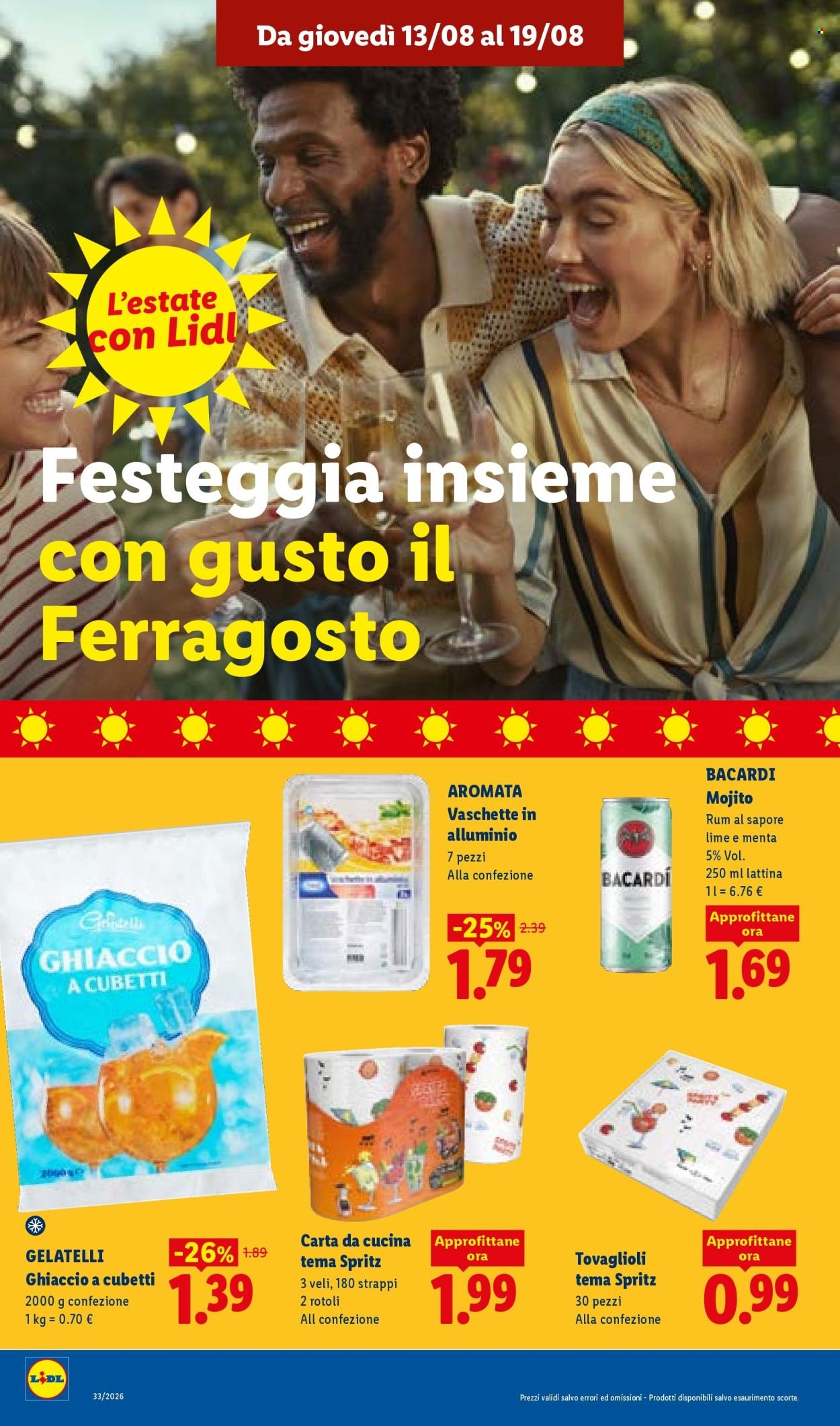 Volantino LIDL - Ferragosto fino al -50%