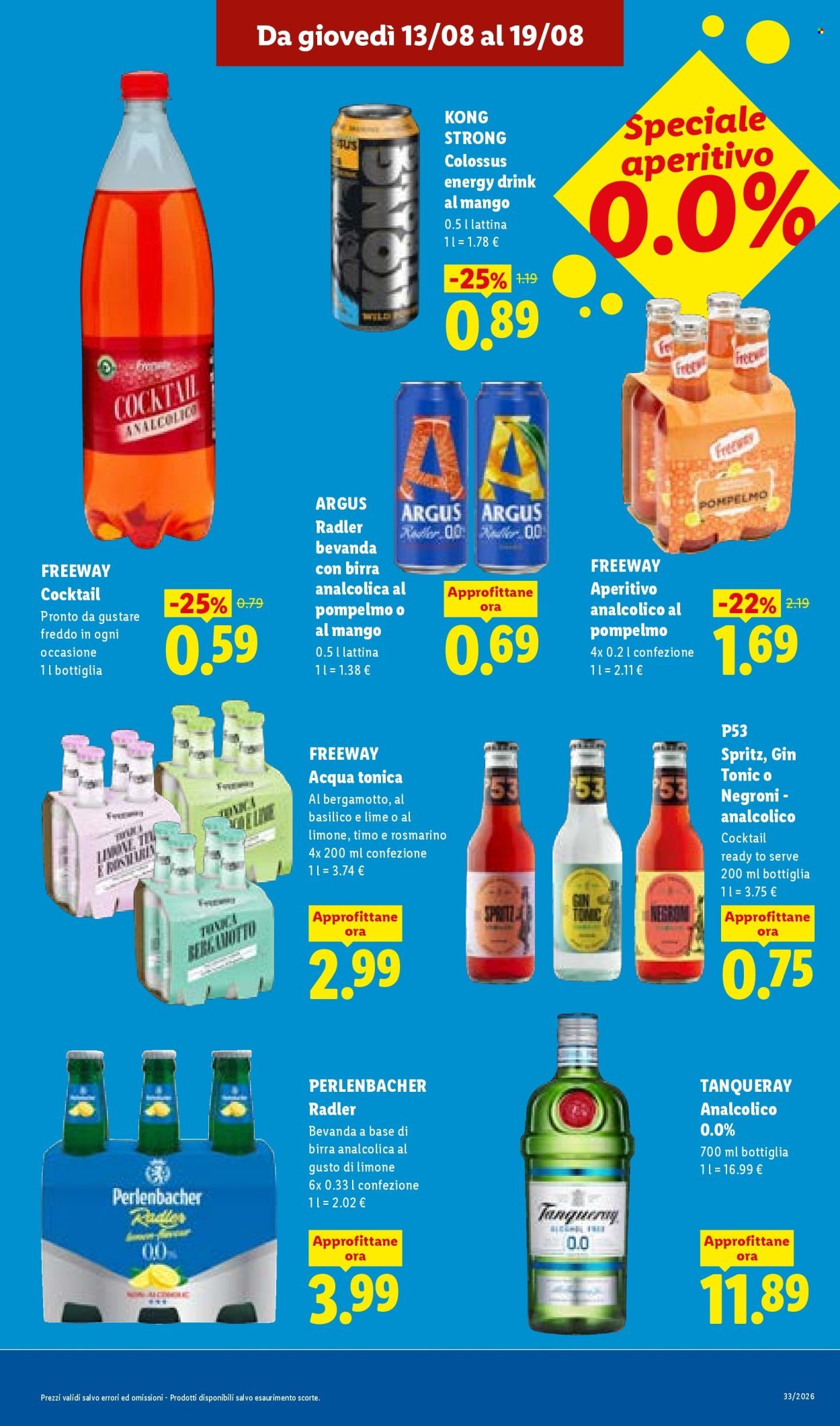 Volantino LIDL - Ferragosto fino al -50%