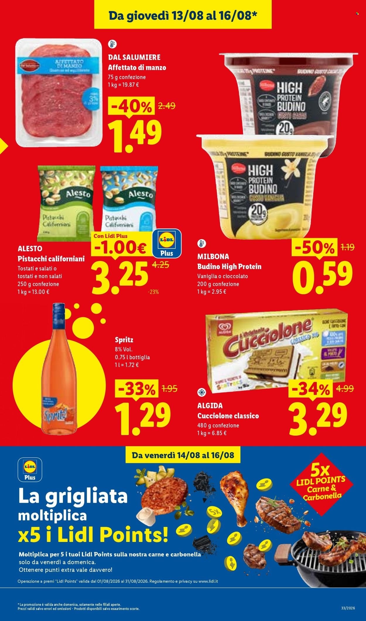 Volantino LIDL - Ferragosto fino al -50%