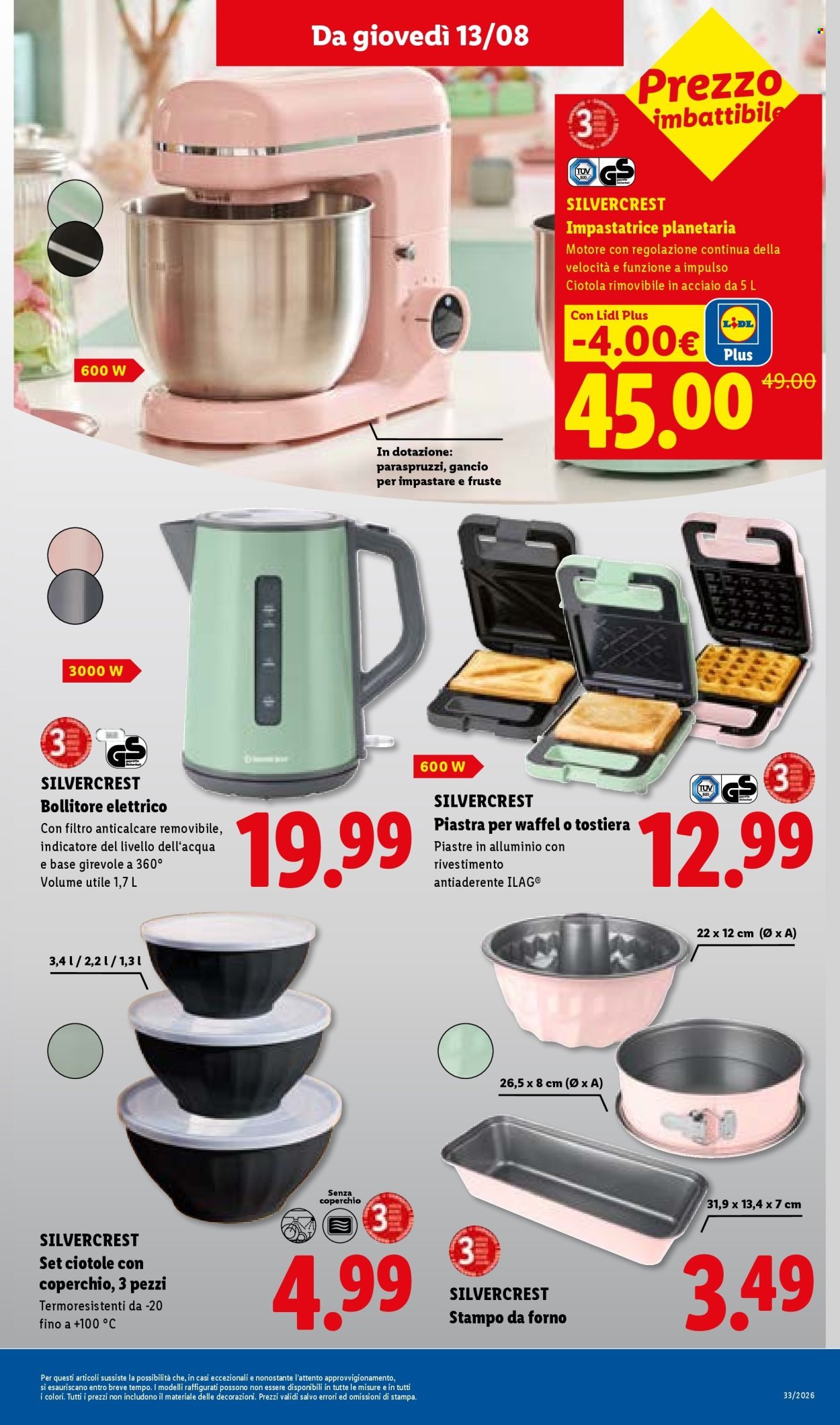 Volantino LIDL - Ferragosto fino al -50%