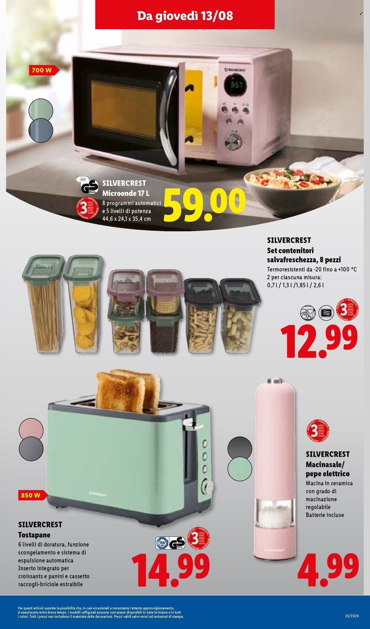 Volantino LIDL - Ferragosto fino al -50%