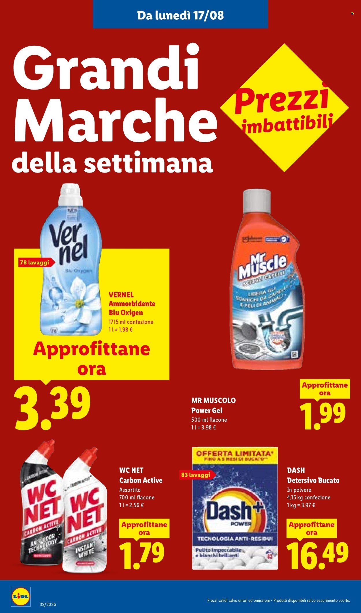 Volantino LIDL - Ferragosto fino al -50%