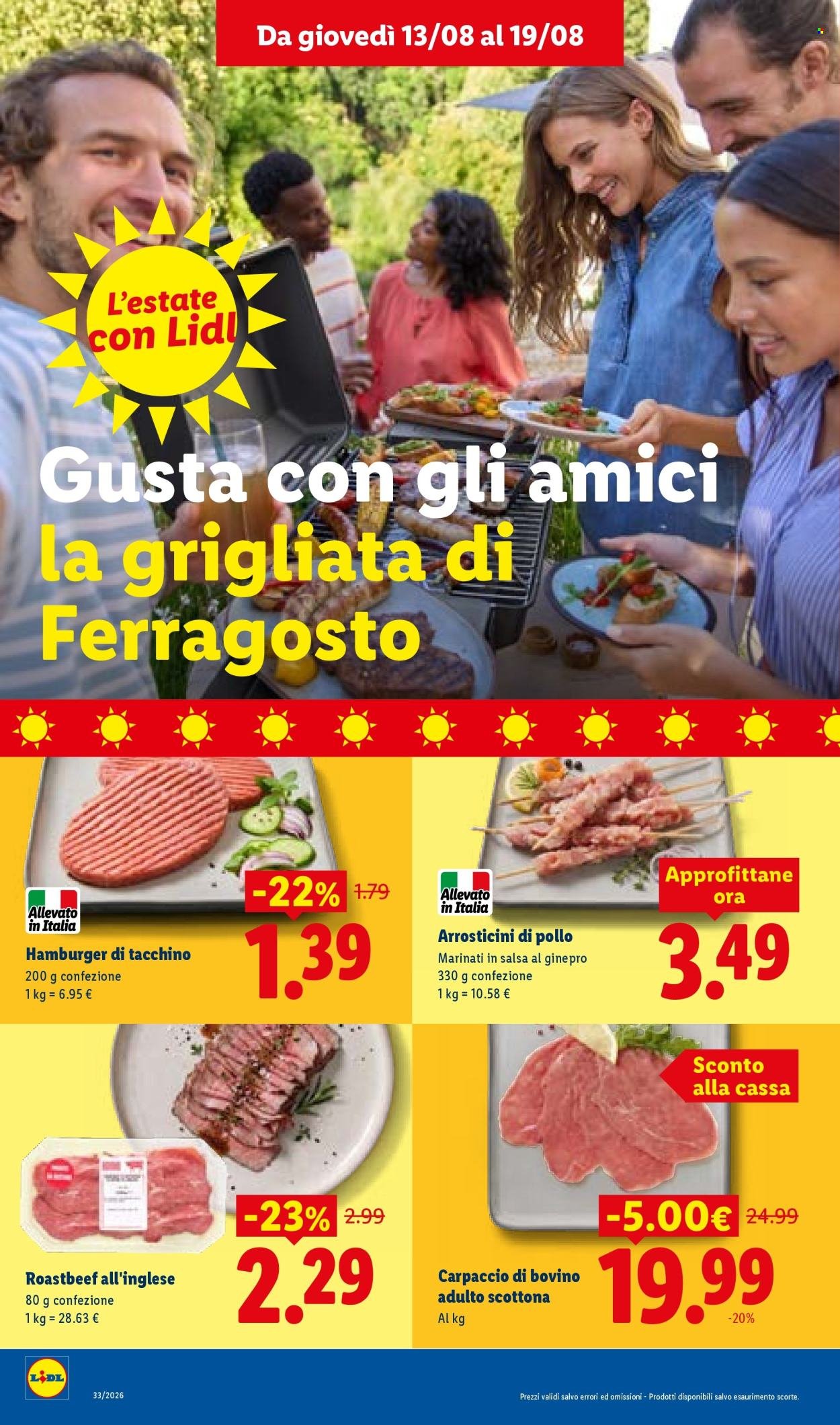 Volantino LIDL - Ferragosto fino al -50%