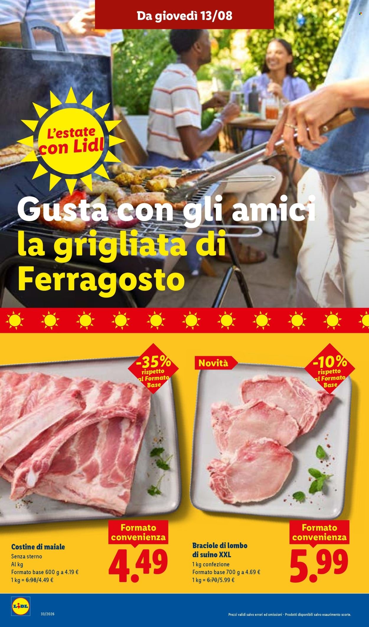 Volantino LIDL - Ferragosto fino al -50%
