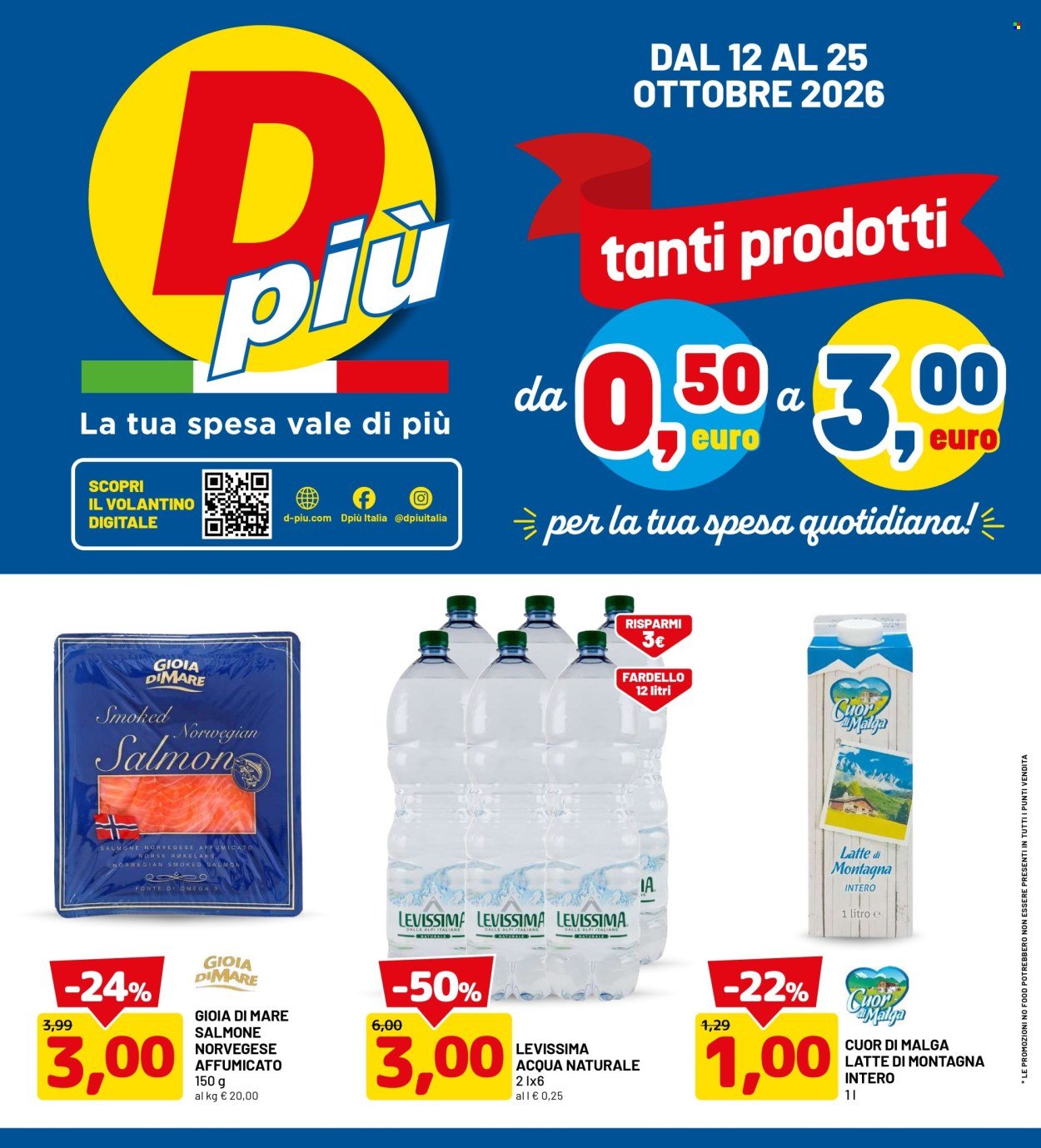Volantino DPIÙ - TANTI PRODOTTI DA 0,50 A 3€