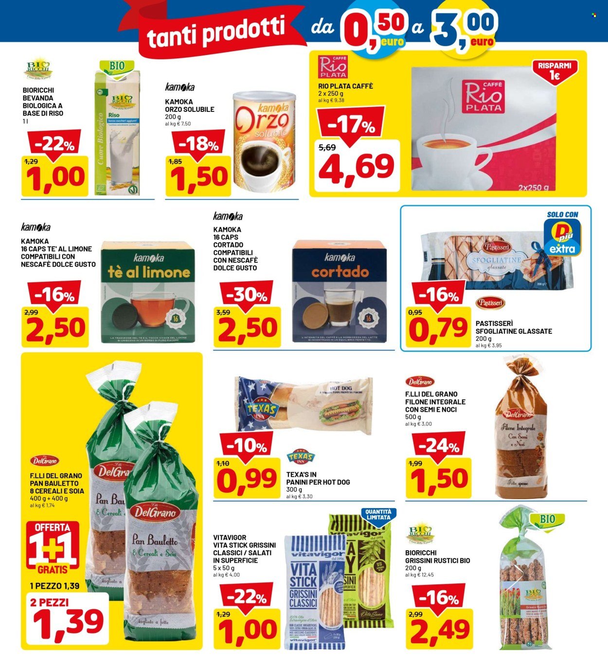 Volantino DPIÙ - TANTI PRODOTTI DA 0,50 A 3€
