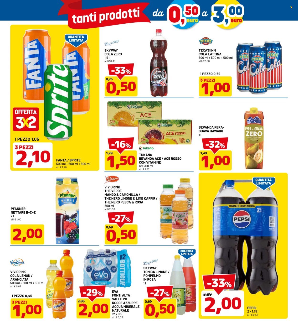 Volantino DPIÙ - TANTI PRODOTTI DA 0,50 A 3€
