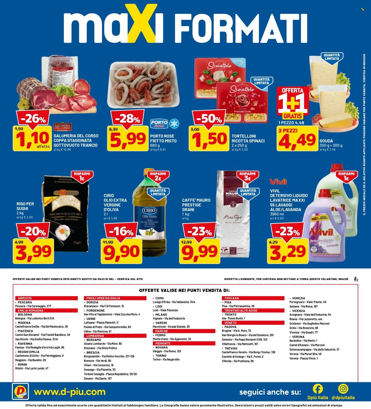Volantino DPIÙ - TANTI PRODOTTI DA 0,50 A 3€