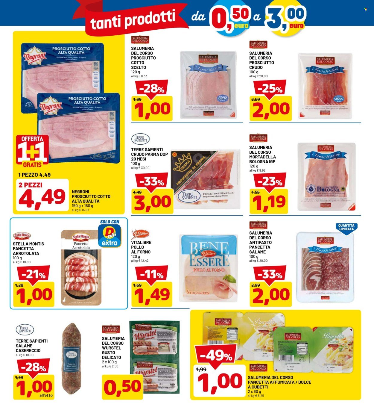 Volantino DPIÙ - TANTI PRODOTTI DA 0,50 A 3€