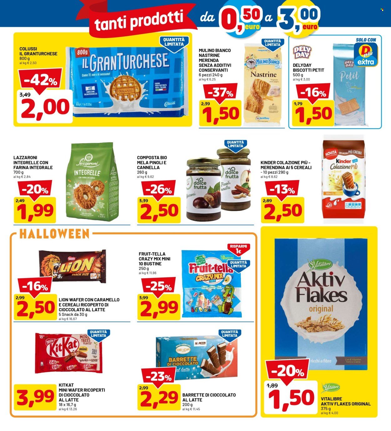 Volantino DPIÙ - TANTI PRODOTTI DA 0,50 A 3€
